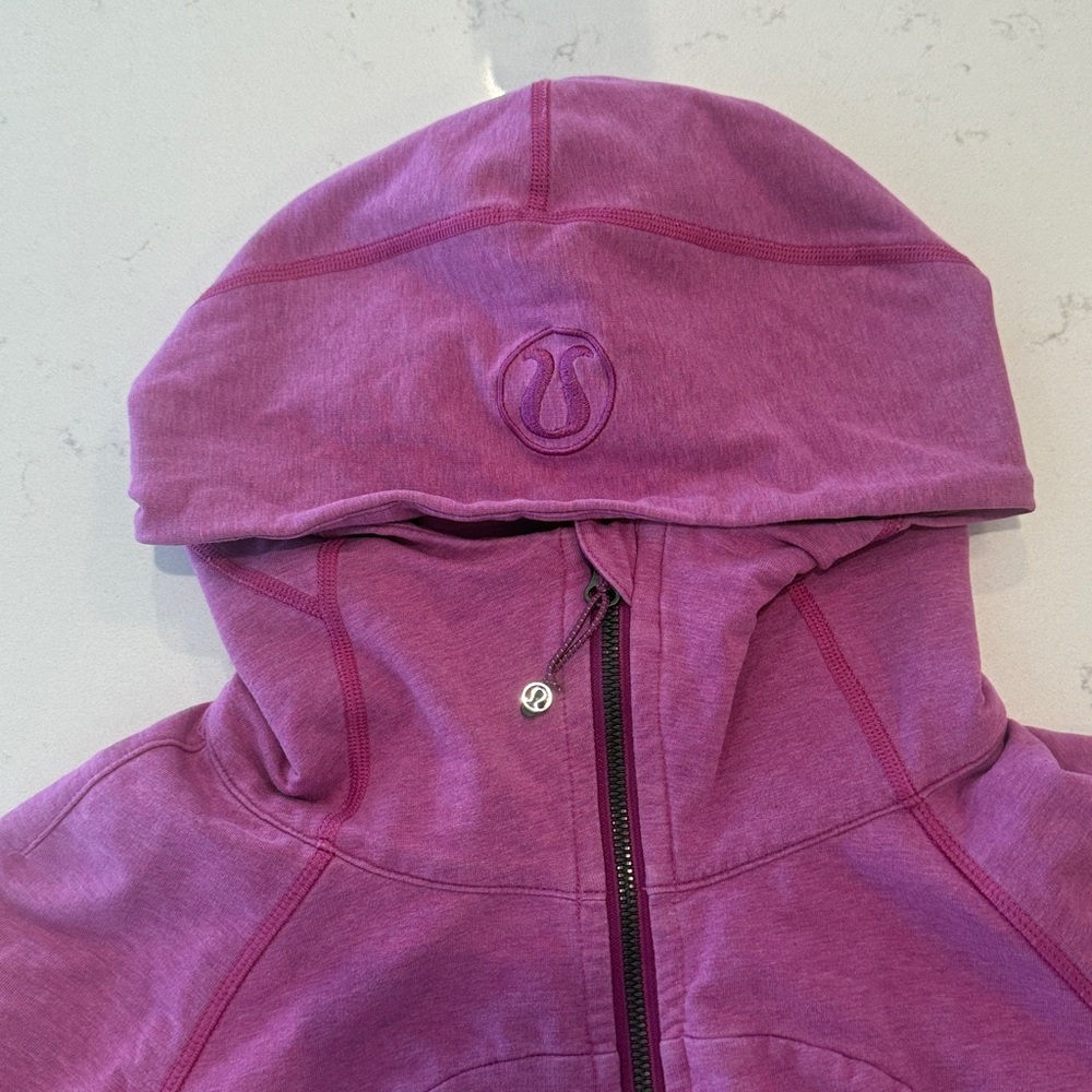 Lululemon Zip Up Jacket with Hood Size 4 - Picture 2 of 4